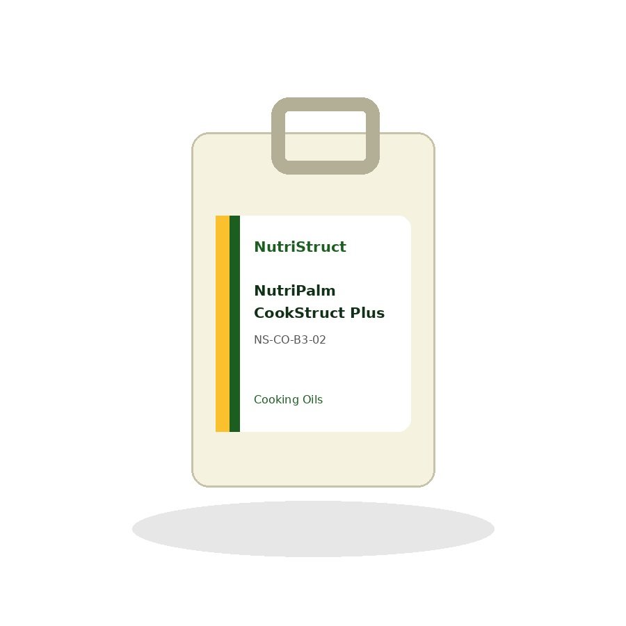 NutriPalm™ CookStruct Plus packaging mockup