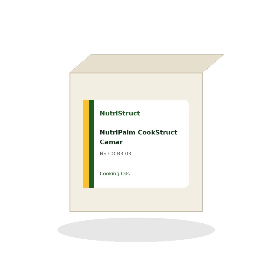 NutriPalm™ CookStruct Camar packaging mockup