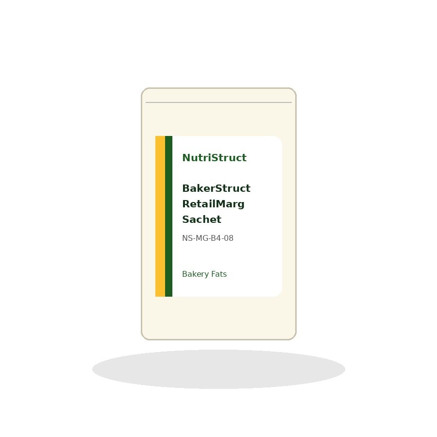 BakerStruct™ RetailMarg Sachet packaging mockup