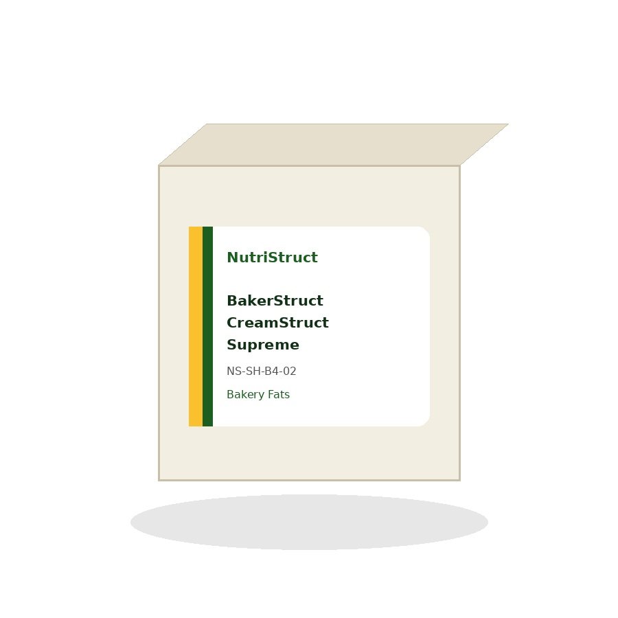 BakerStruct™ CreamStruct Supreme packaging mockup