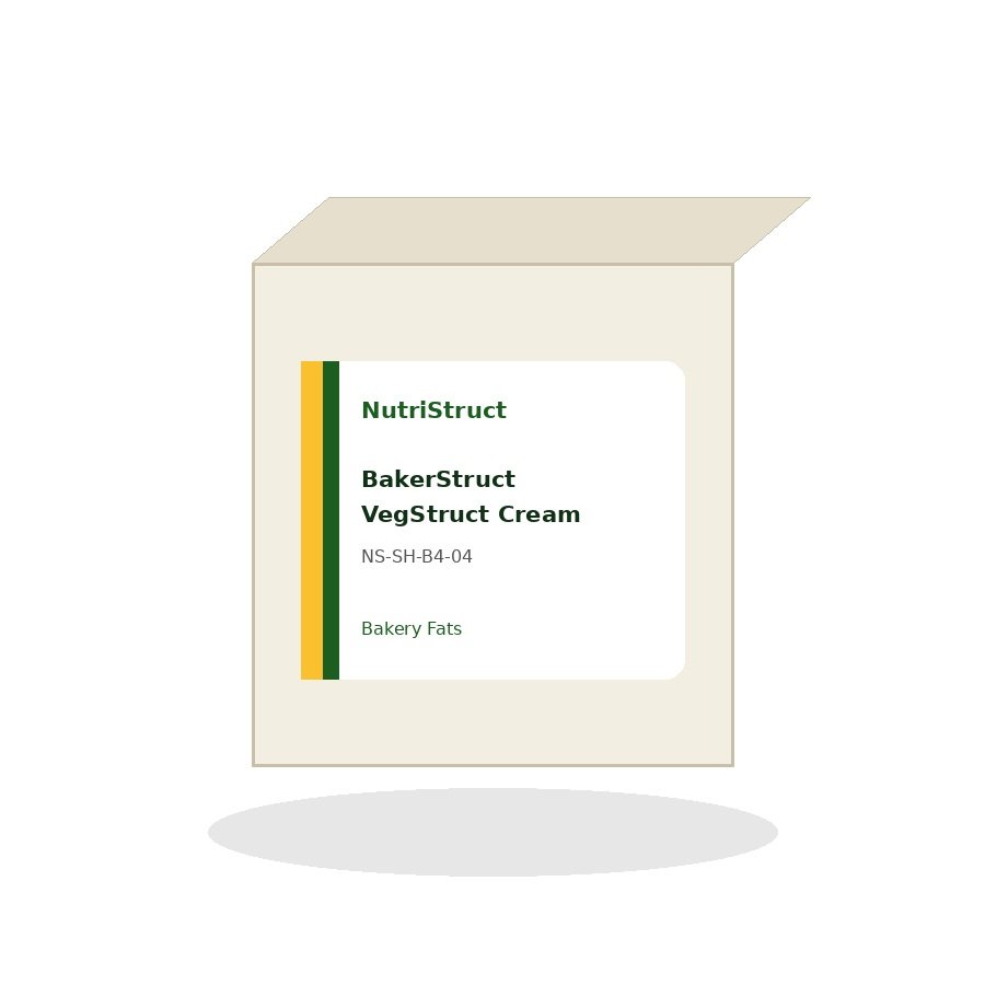 BakerStruct™ VegStruct Cream packaging mockup