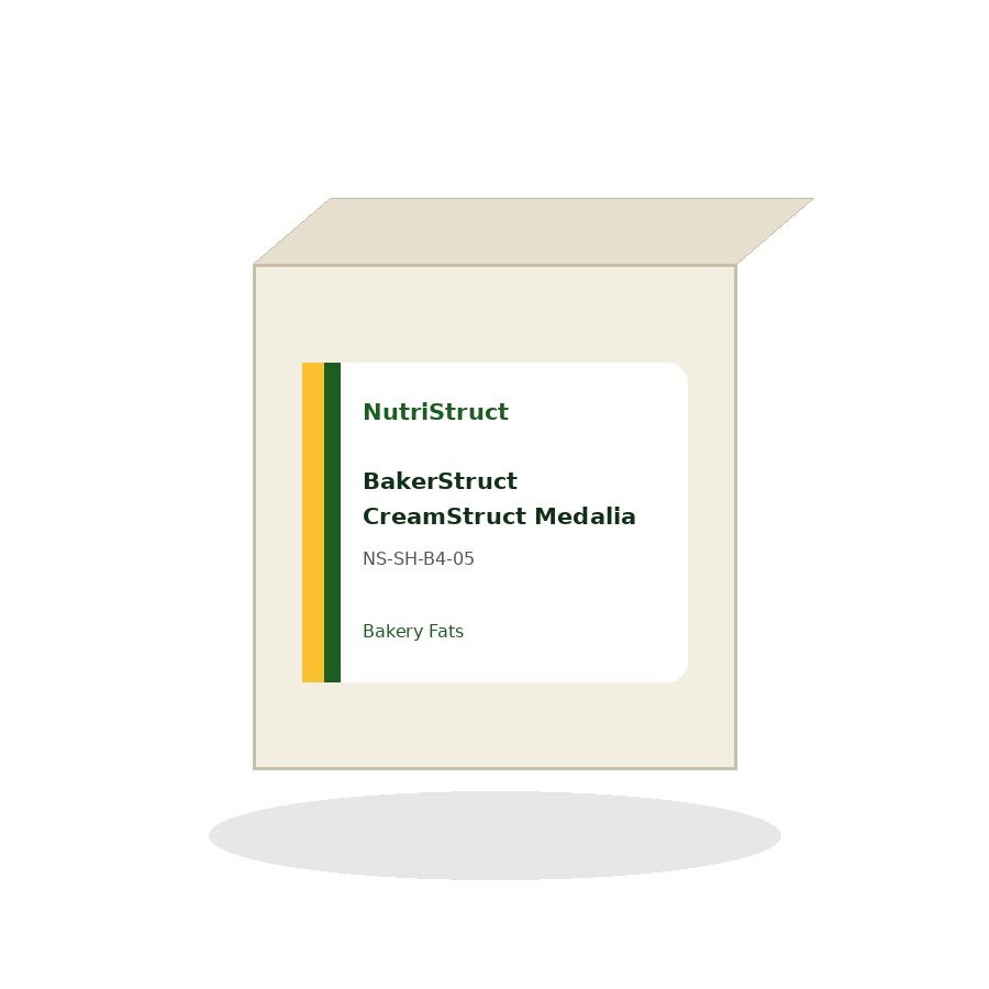 BakerStruct™ CreamStruct Medalia packaging mockup